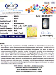 2.90/CT Natural Keshi Pearl